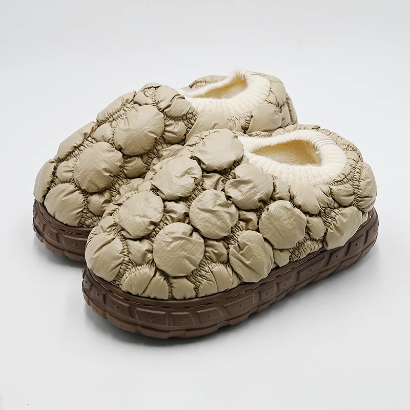 Bubble ball katoenen slippers