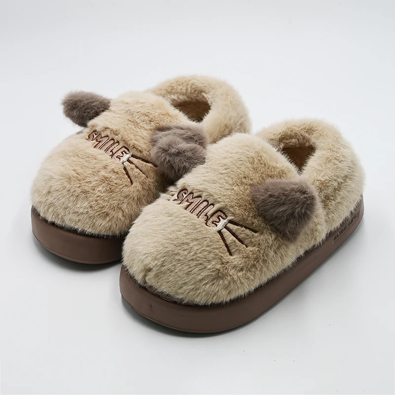Schattige muis katoenen slippers