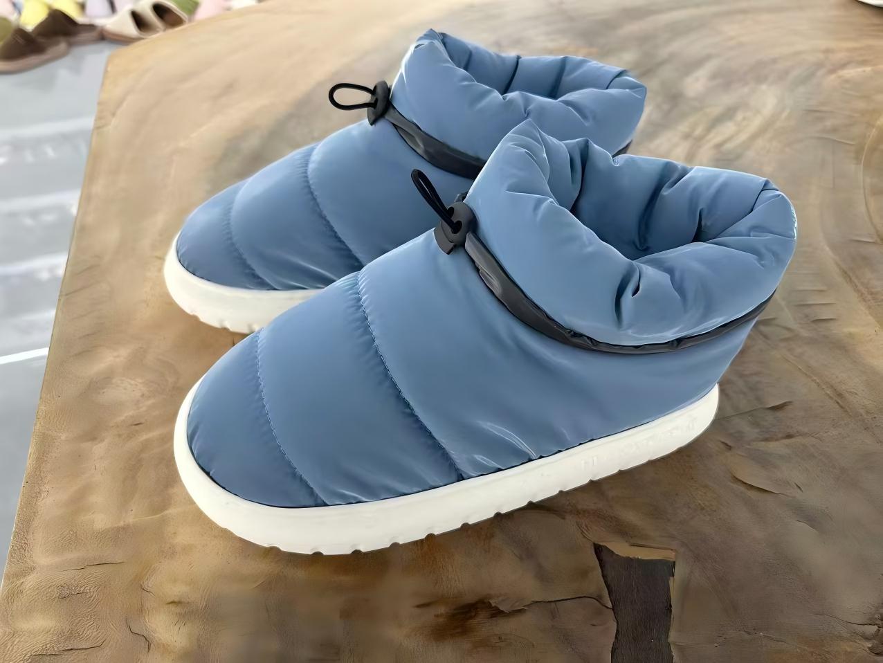 Met dons gevulde waterdichte antislip katoenen pantoffels