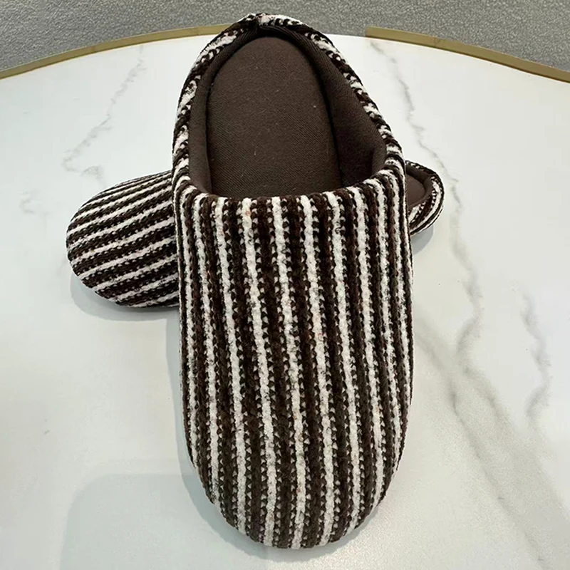 Home Rustige katoenen pantoffels