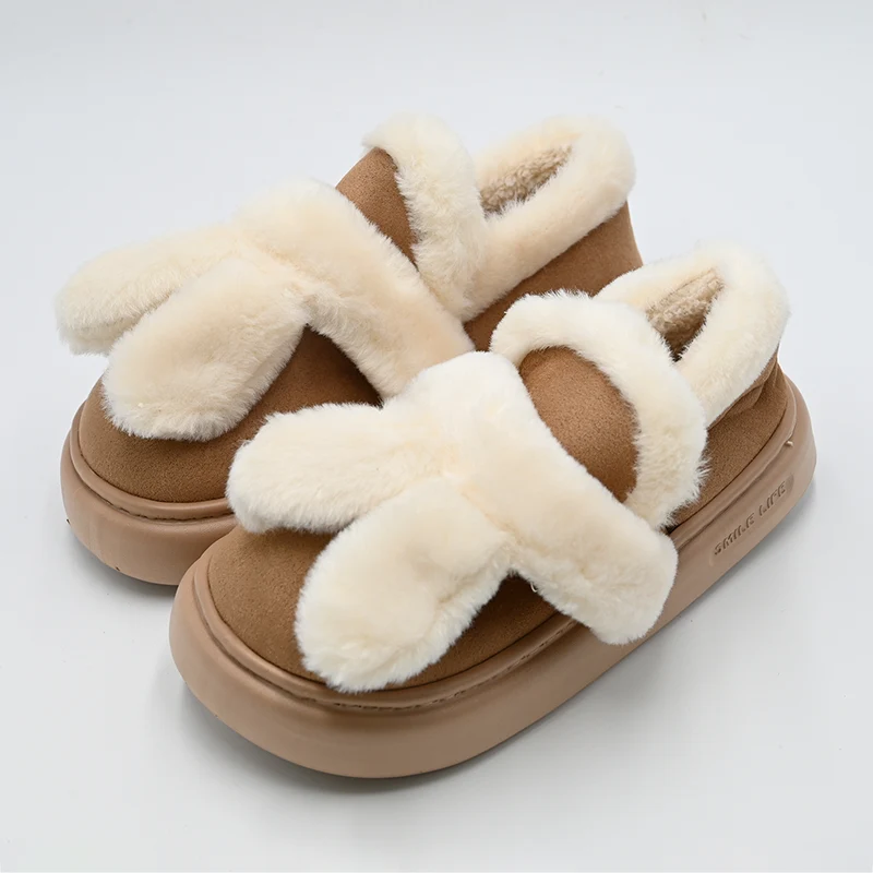Lange-oorde katoenen slippers