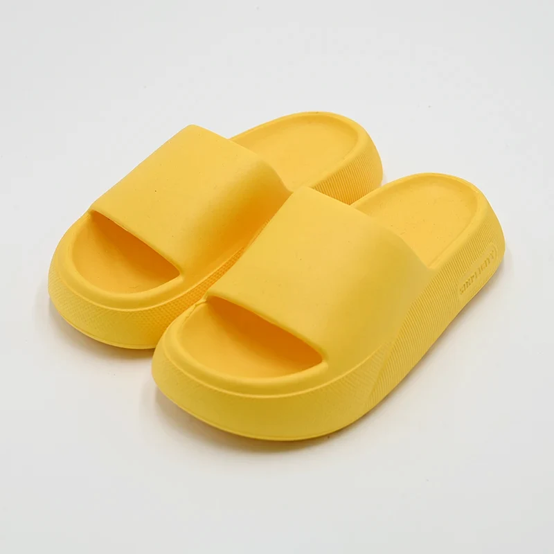 Slippers met solide kleur